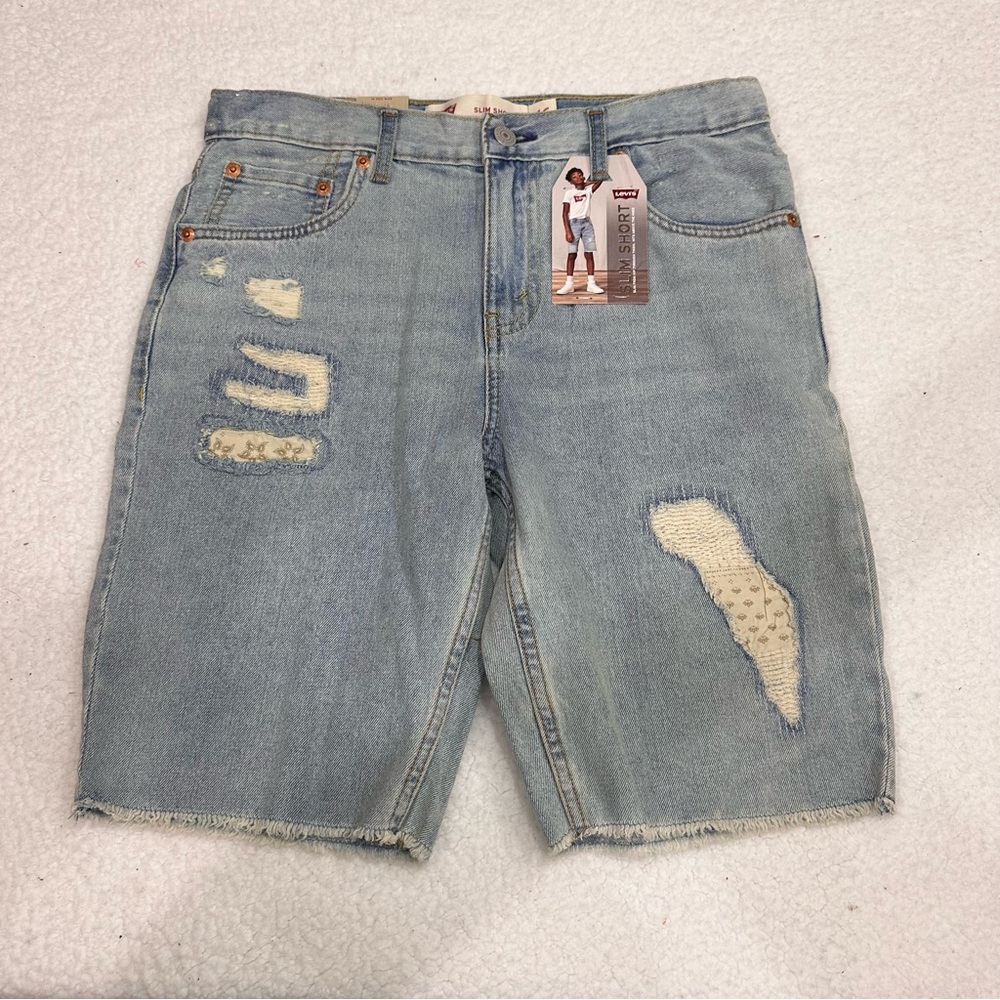 Size 16 Boys Levi Jean Shorts